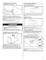 Preview for 15 page of Amana ADB1100AWB0 Installation Instructions Manual