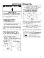 Предварительный просмотр 77 страницы Amana ADB1100AWB0 Installation Instructions Manual