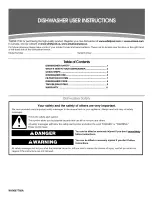 Amana ADB1100AWB4 User Instructions preview