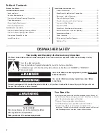 Preview for 2 page of Amana ADB1400AWB Installation Manual