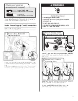 Предварительный просмотр 11 страницы Amana ADB1400AWS Installation Instructions Manual