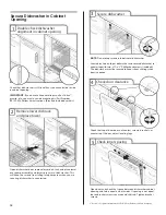 Предварительный просмотр 18 страницы Amana ADB1400AWS Installation Instructions Manual