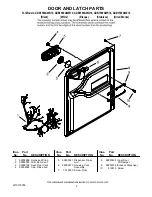 Preview for 3 page of Amana ADB1500AWB10 Door And Panel Parts