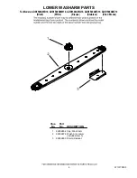 Preview for 4 page of Amana ADB1500AWB10 Door And Panel Parts