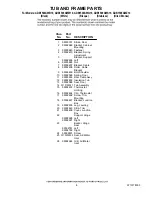 Preview for 8 page of Amana ADB1500AWB10 Door And Panel Parts