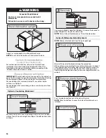 Предварительный просмотр 16 страницы Amana ADB1700ADB Installation Instructions Manual