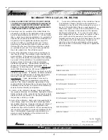 Preview for 21 page of Amana AE Installation Instructions Manual