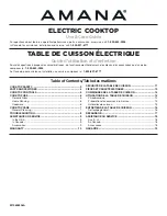 Preview for 1 page of Amana AEC6540KFB Use & Care Manual