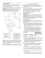 Preview for 4 page of Amana AEP200VAW0 Installation Instructions Manual