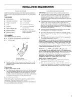 Preview for 3 page of Amana AER3311WAW1 Installation Instructions Manual