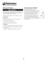 Preview for 21 page of Amana AER5511A Use & Care Manual