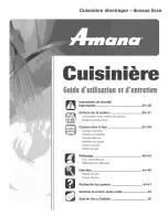 Preview for 25 page of Amana AER5511A Use & Care Manual