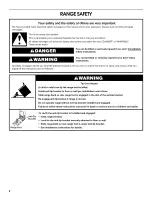 Preview for 2 page of Amana AER5522VCS1 Installation Instructions Manual