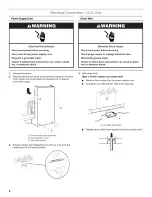 Preview for 40 page of Amana AER5523XAB1 Installation Instructions Manual