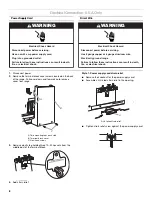 Preview for 8 page of Amana AER5630BAS Installation Instructions Manual