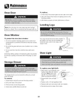 Preview for 21 page of Amana AER5722BAB Use & Care Manual