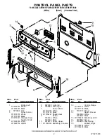 Preview for 2 page of Amana AER6011VAB0 Parts List