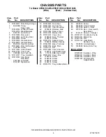 Preview for 4 page of Amana AER6011VAB0 Parts List