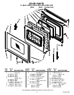 Preview for 6 page of Amana AER6011VAB0 Parts List