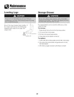 Preview for 21 page of Amana AES3760BCS16 Use & Care Manual