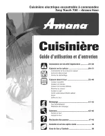 Preview for 25 page of Amana AES3760BCS16 Use & Care Manual