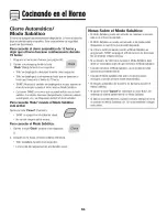 Preview for 65 page of Amana AES3760BCS16 Use & Care Manual