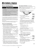 Preview for 68 page of Amana AES3760BCS16 Use & Care Manual