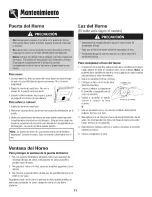 Preview for 72 page of Amana AES3760BCS16 Use & Care Manual