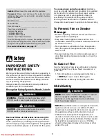 Preview for 2 page of Amana AEW3530D Use And Care Manual