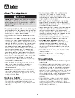 Preview for 3 page of Amana AEW3530DDW Use And Care Manual