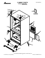 Amana AFB2234WES2 Parts List предпросмотр