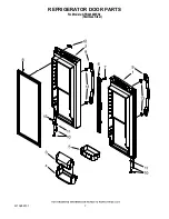 Предварительный просмотр 7 страницы Amana AFB2234WES2 Parts List