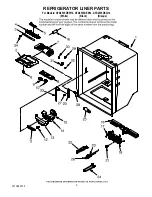 Предварительный просмотр 5 страницы Amana AFD2535DEB14 Cabinet Parts