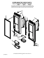 Предварительный просмотр 7 страницы Amana AFD2535DEB14 Cabinet Parts