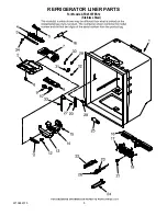 Предварительный просмотр 5 страницы Amana AFD2535FES12 Cabinet Parts