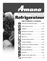 Preview for 33 page of Amana AFI2538AE Use & Care Manual