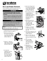 Предварительный просмотр 6 страницы Amana AFI2538AES Use & Care Manual