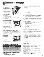 Предварительный просмотр 57 страницы Amana AFI2538AES Use & Care Manual