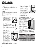 Предварительный просмотр 74 страницы Amana AFI2538AES Use & Care Manual