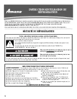 Preview for 18 page of Amana AFI2538AES00 User Instructions