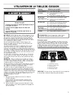 Preview for 13 page of Amana AGC6356KFB User Instructions