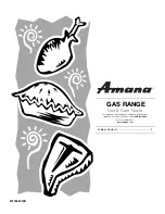 Preview for 1 page of Amana AGG222VD Use And Care Manual