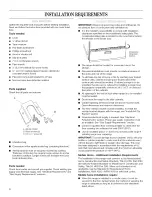 Preview for 4 page of Amana AGG222VDB0 Installation Instructions Manual