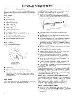 Preview for 4 page of Amana AGP200VDW0 Installation Instructions Manual