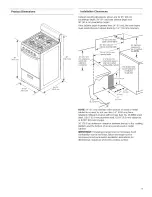 Preview for 5 page of Amana AGP200VDW0 Installation Instructions Manual