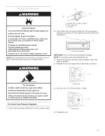 Preview for 15 page of Amana AGP200VDW0 Installation Instructions Manual