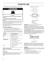 Preview for 6 page of Amana AGR4433XDB1 Use & Care Manual