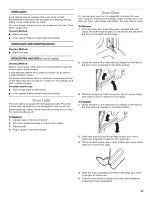 Preview for 13 page of Amana AGR4433XDB1 Use & Care Manual