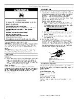 Preview for 6 page of Amana AGR5330BAB Installation Instructions Manual