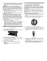 Preview for 10 page of Amana AGR5330BAB Installation Instructions Manual